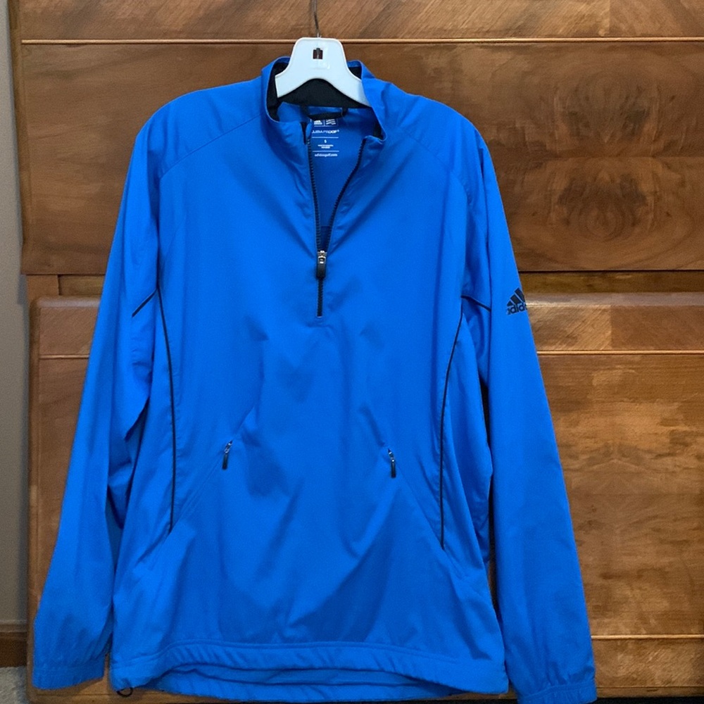 Adidas Climaproof Wind Mens Golf Pullover Jacket